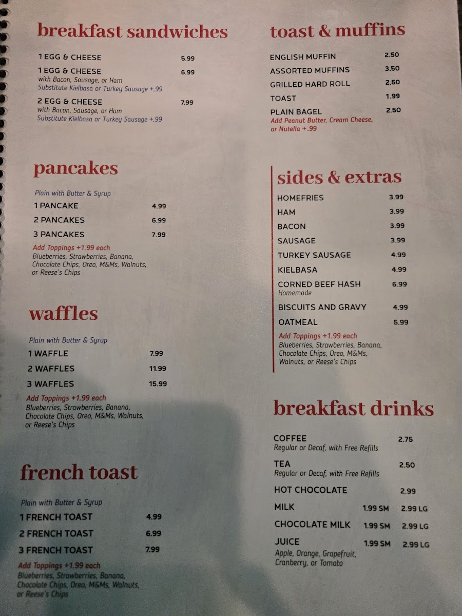 Bell City Diner Menu - Image 4