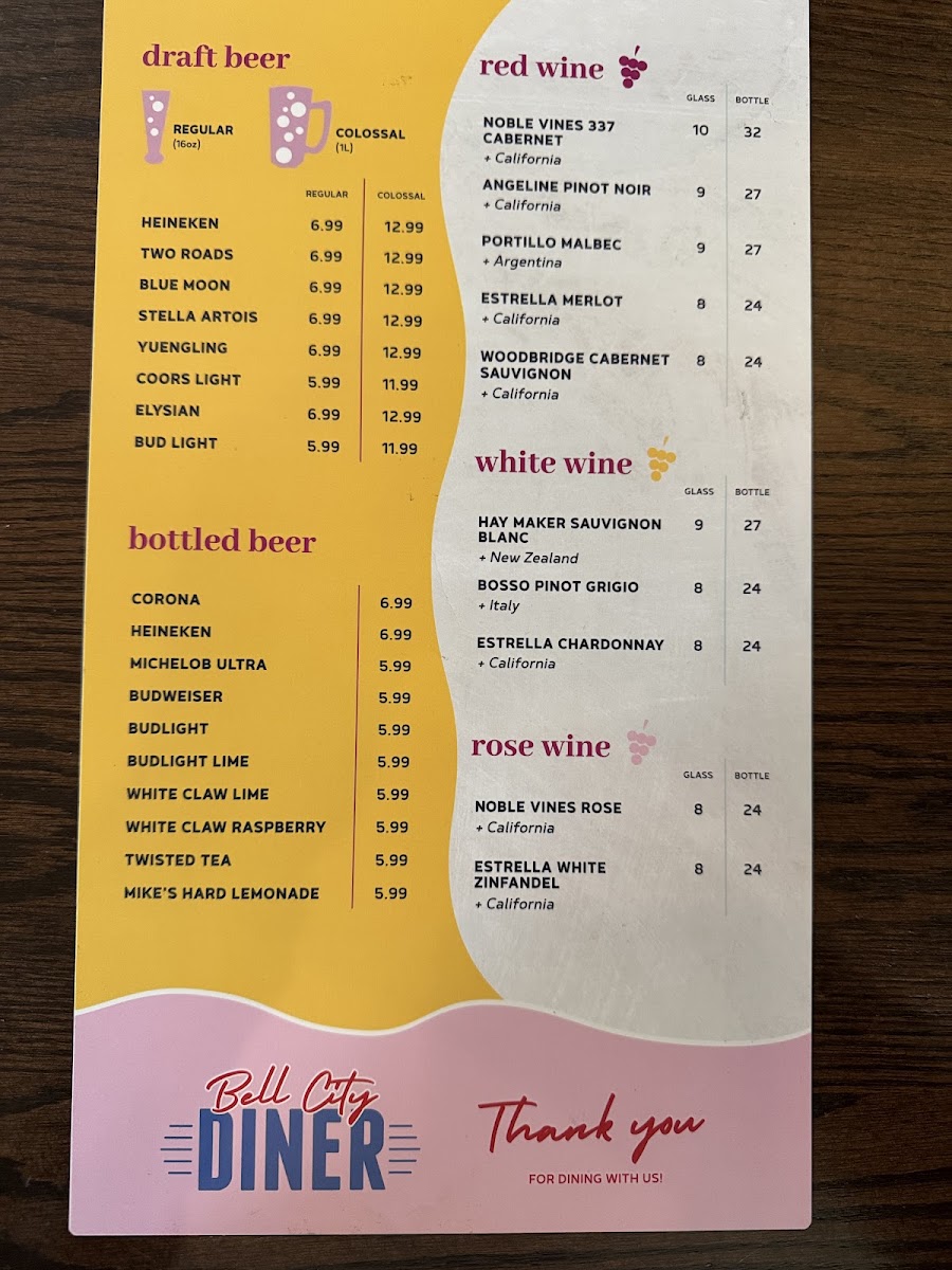Bell City Diner Menu - Image 6
